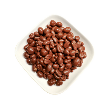 Erdnusskerne mit Vollmilchschokolade